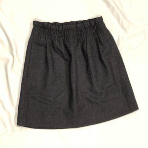 Classic J. Crew Wool Mini Skirt